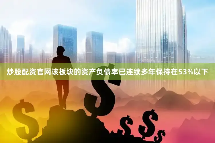 炒股配资官网该板块的资产负债率已连续多年保持在53%以下